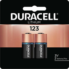 BATTERY PHOTO LITHUM 123 2PK