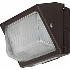 WALL PACK LED 80W BRONZE