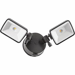 AREA LIGHT LED 2HEAD 26W 9IN