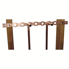 BRACKET COPPER BONDED 20" 1/2" PIPE