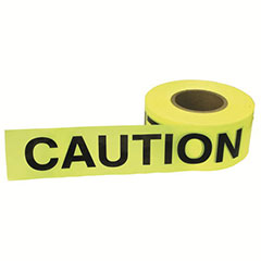 CAUTIONTAPE YELLOW 3X1000FT