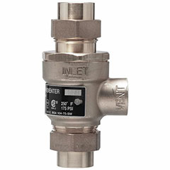 BRONZE BACKFLOW PREVENTER 1/2" THREADED