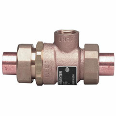 BRONZE BACKFLOW PREVENTER 3/