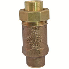 DUAL CHECK VALVE 3/4 FIP, LF