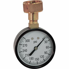 PRESSURE TEST GAUGE FOR WATE