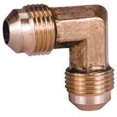 BRASS FLARE ELBOW 5/8"