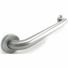 GRAB BAR W/COVR 1.5X24 SATIN