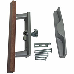 PATIO DOOR LOCK AND HANDLE L