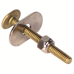 SOLID BRASS CLOSET BOLT 5/16