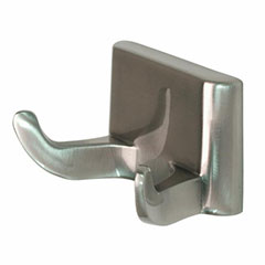 DOUBLE ROBE HOOK CON SCRW BN