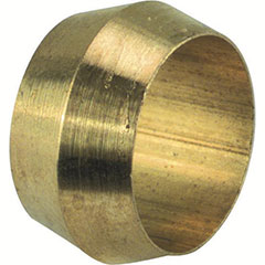 BRASS COMPRESSION SLEEVE 5/8