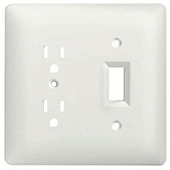 MASQUE DUPLEX/TOGGLE WALLPLA