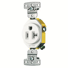 RECEPTACLE 20A SINGLE SELF G