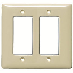 DECORATOR WALLPLATE 2-GANG W