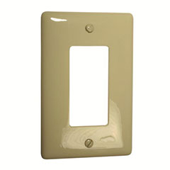 DECORATOR WALLPLATE MIDI 1-G