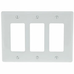 DECORATOR WALLPLATE MIDI 3-G