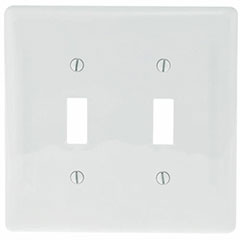 WALLPLATE MIDI TOGGLE 2-GANG