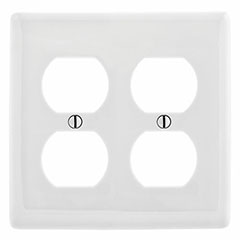 WALLPLATE MIDI 2-GANG DUPLEX