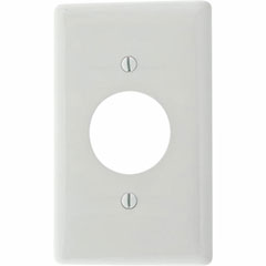 WALLPLATE 1-GANG RECEPTACLE