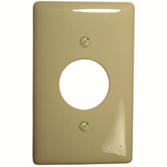 WALLPLATE 1-GANG RECEPTACLE