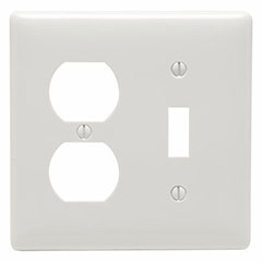 WALLPLATE 2-GANG DUPLEX TOGG