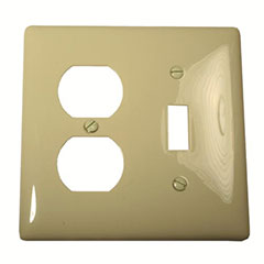 WALLPLATE 2-GANG DUPLEX TOGG