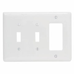 WALLPLATE MIDI TOGGLE 3-GANG