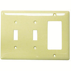 WALLPLATE MIDI TOGGLE 3-GANG