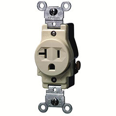 RECEPTACLE SGL 20A 125V IVY