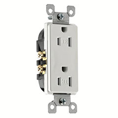 RECEPT DUPLEX TR 2P 15A IVY