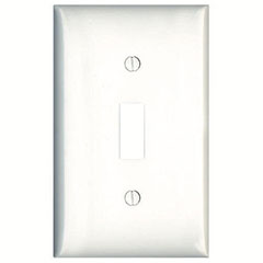 SWITCH 1G MIDI TOG PLATE WH