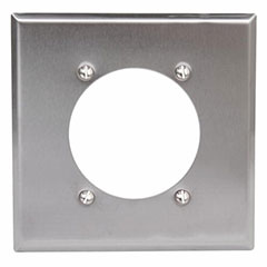 WALL PLATE 2 GANG DRYER