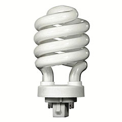 13W CFL SPIRL G24Q-1 27K 1EA