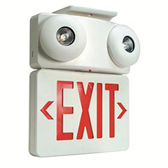 COMBINATION EXIT SIGN AND EM