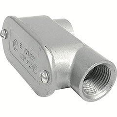 ALUMINUM ENTRANCE ELL 3/4"