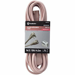 APPL CORD FLAT 14/3 15FT