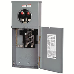 OUTDOOR MAIN BREAKER METERED