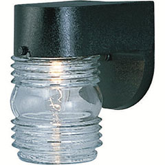 PORCH LIGHT FIXTURE BLK