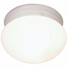 CEILING LIGHT 7-1/2" WHITE