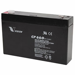 EXIT RECHRG BATTERY 6V 6A