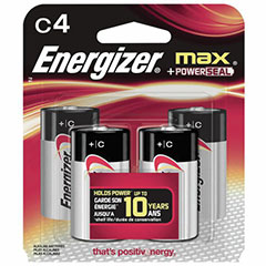 4PK ENRGIZR MAX BATT C