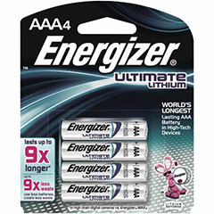 4PK ENRGIZR BATT AAA LITH