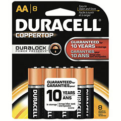 DURACELL BATTERY AA 8PK