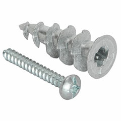 PAN HEAD SELF-DRILLING E-Z ANCHOR KITS, ZINC KIT