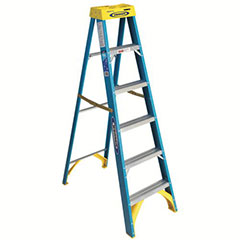 FIBERGLASS STEP LADDER 6FT.