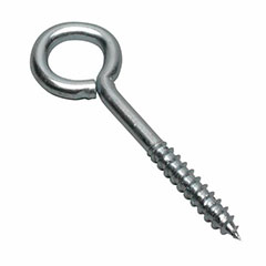 CLOSED EYE SCREW HOOK, 1/4"