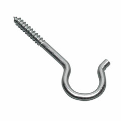 OPEN EYE SCREW HOOK, 5/16" X