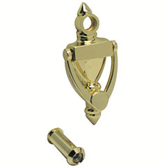 DOOR KNOCKER WITH VIEWER, AN