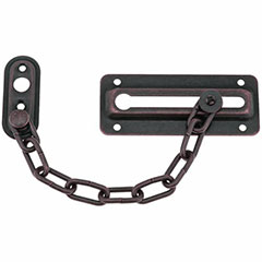 CHAIN DOOR GUARD BRONZE