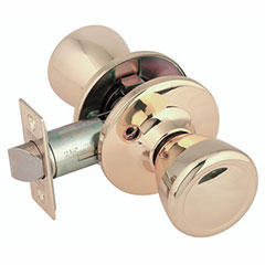 PASSAGE LOCKSET TULIP PB